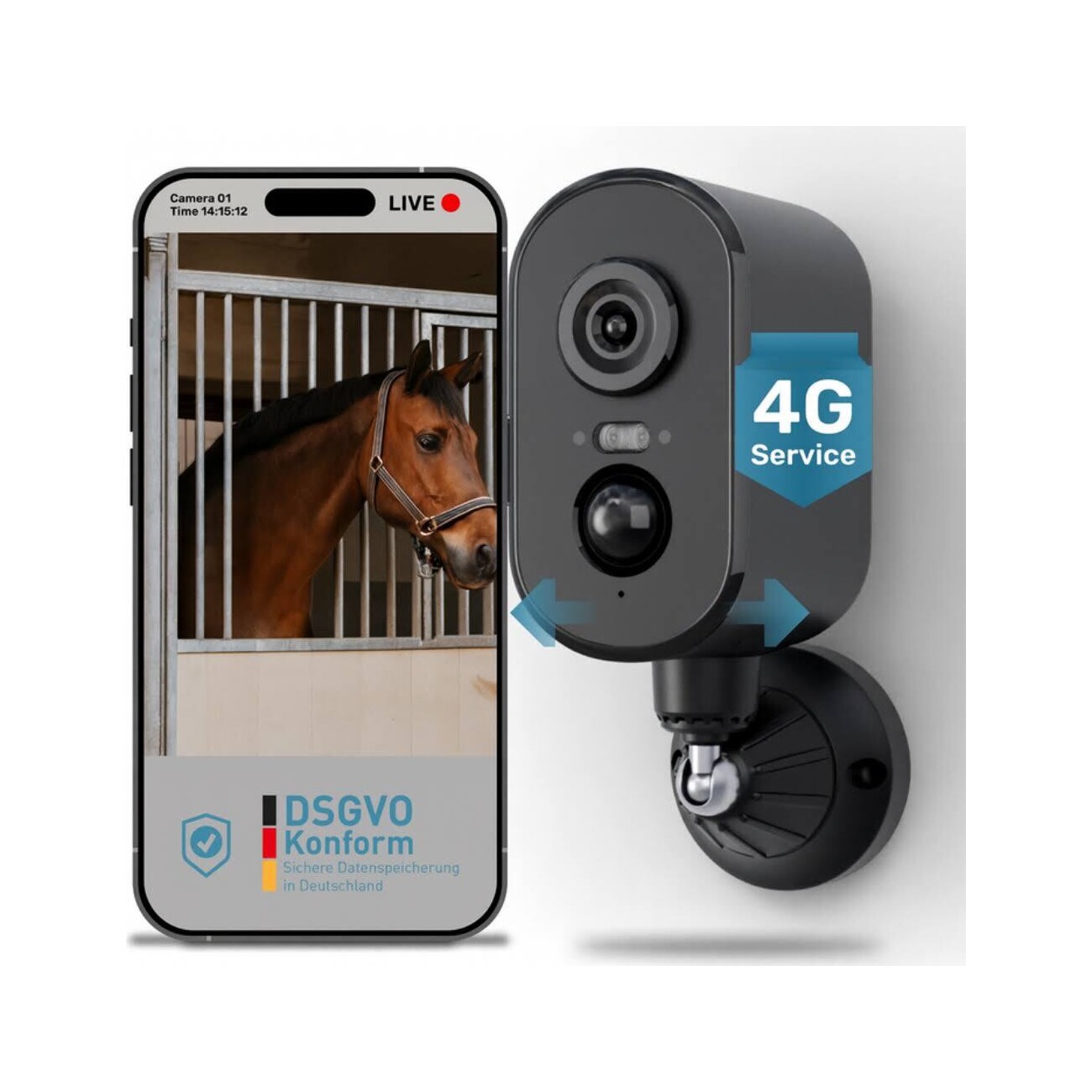 PetTec Pet Cam 4G/LTE Überwachungskamera