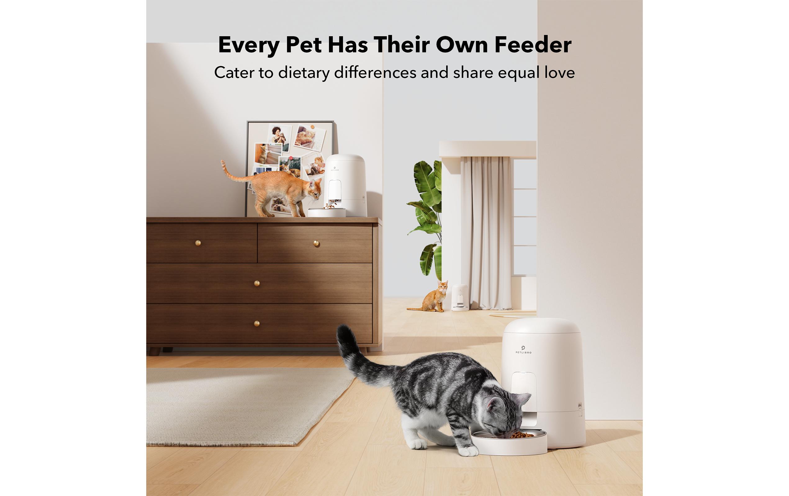 Futterautomat Air Automatic Pet Feeder 2 l WeissAutomatische Futterstation