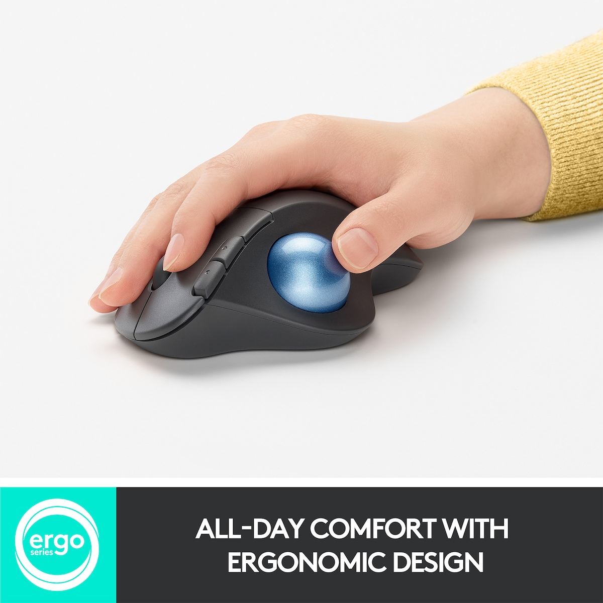 Logitech Ergo M575 mus (grafitt)