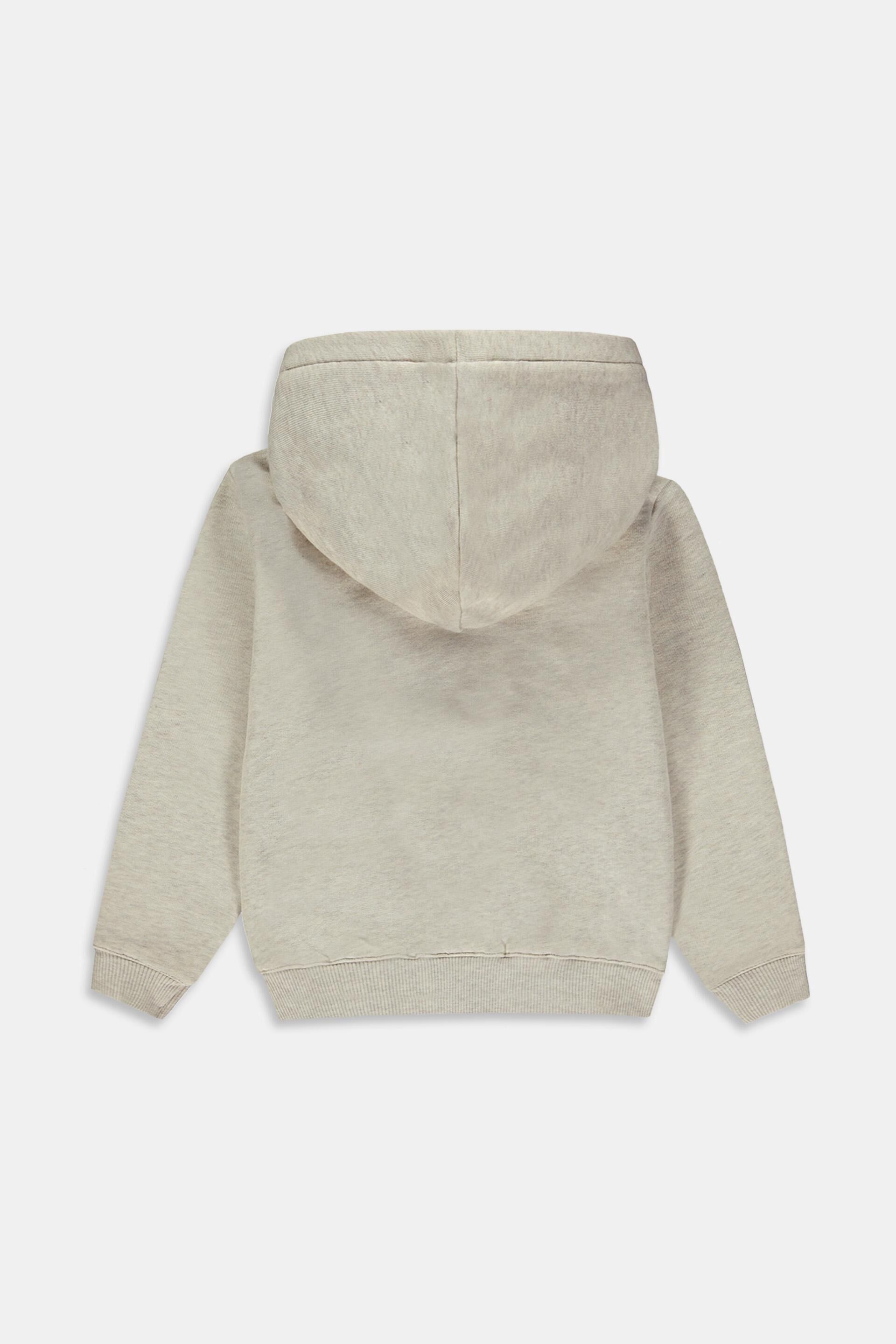 Sweat à capuche orné d’un imprimé étoile holographique