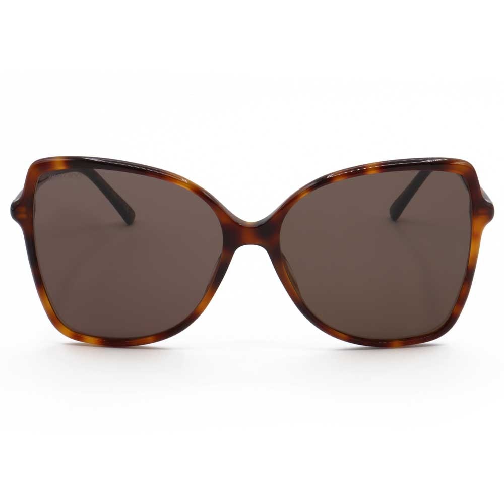 Jimmy Choo - Lunettes de soleil - Catégorie 3 - Marron