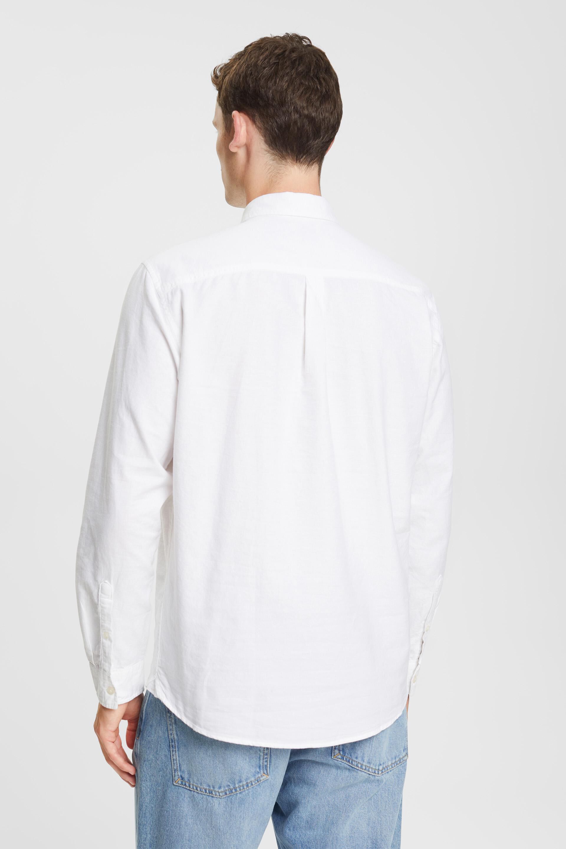 Chemise à col boutonné