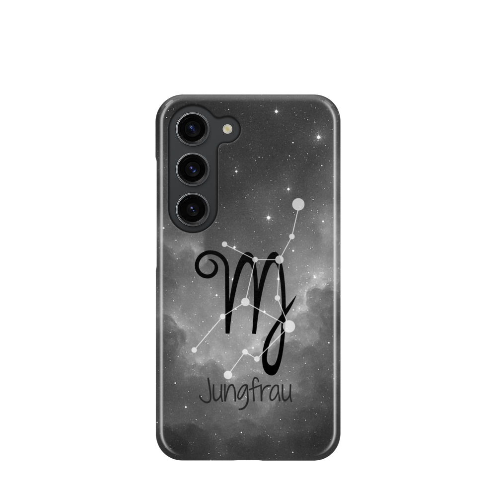 Samsung Galaxy S23 5G Kunststoff Hülle Jungfrau 4 - Grau
