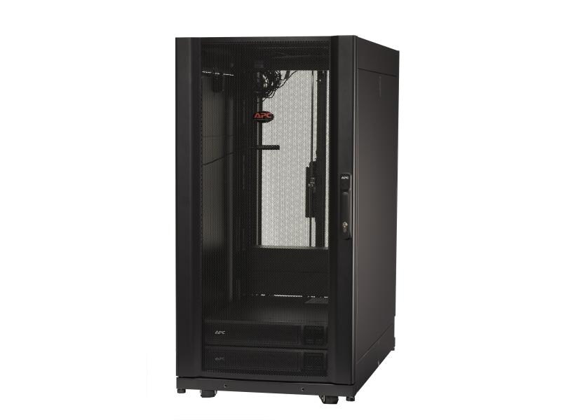 APC Netzwerkschrank Micro DC SX MDC24SX3KVAI 24HE / Schwarz 19