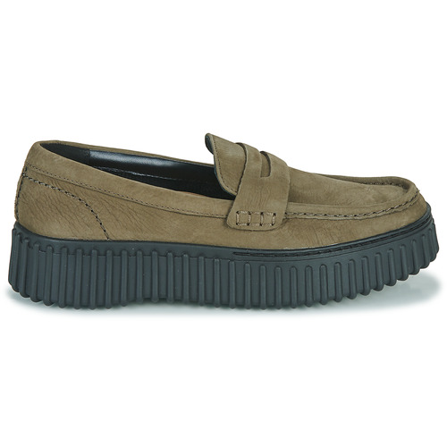 Clarks - TORHILL PENNY - Vert / Noir