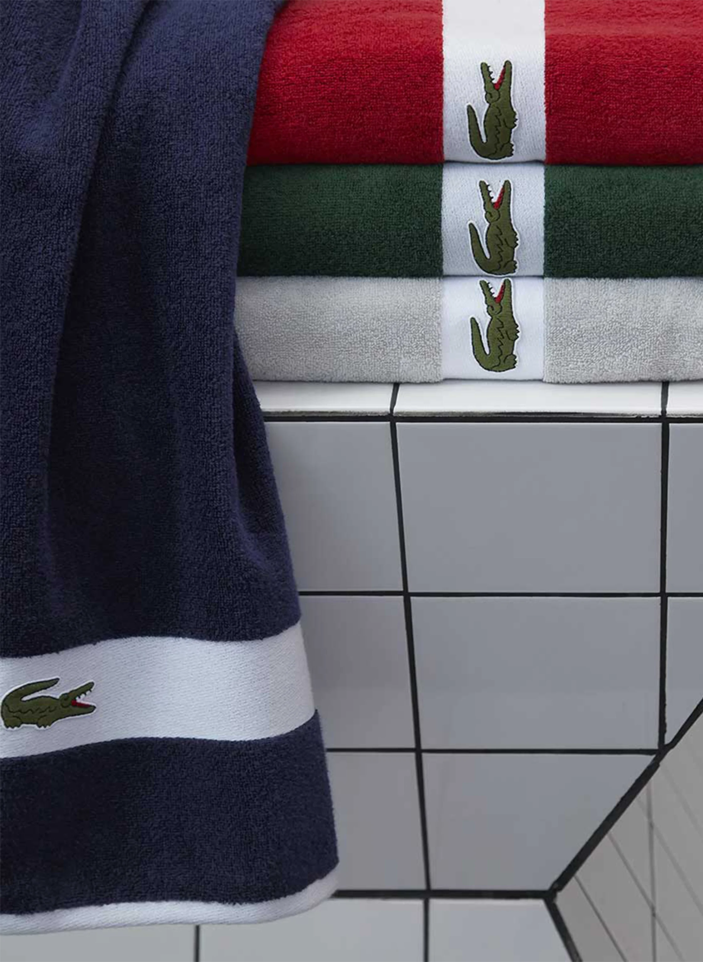 LACOSTE Duschtuch LCASUALDUSCHTUCH