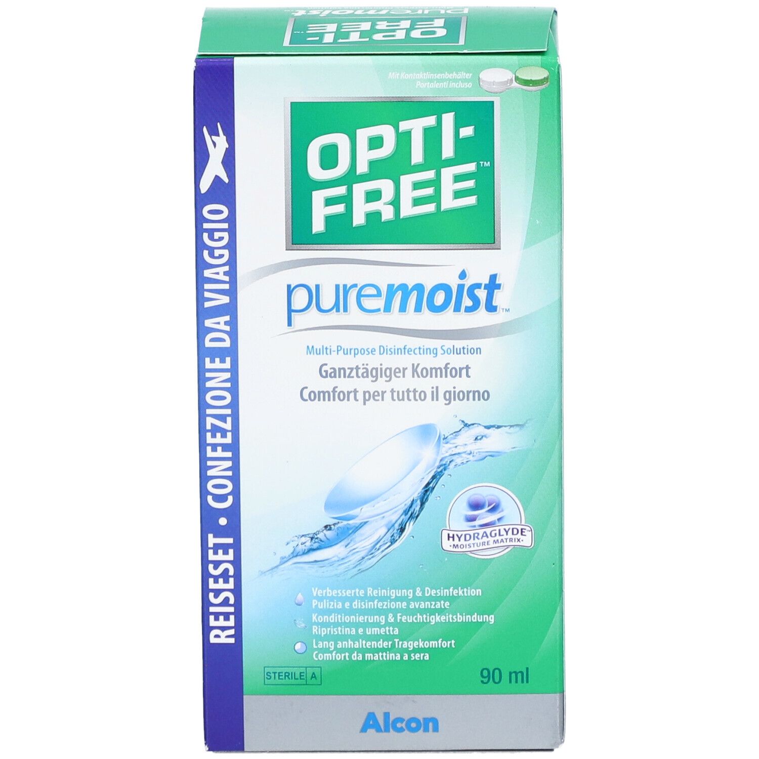 OPTI-FREE® Puremoist® Kontaktlinsenpflegemittel
