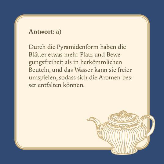 Das Tee-Quiz