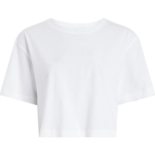 Calvin Klein Oversized Crop T-shirt, White, L
