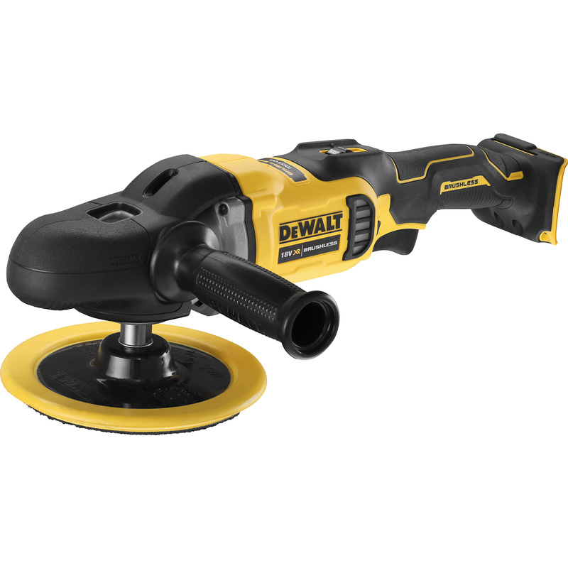 DeWALT DCM849N-XJ accu haakse polijstmachine (body) 18V Li-ion 125-180mm