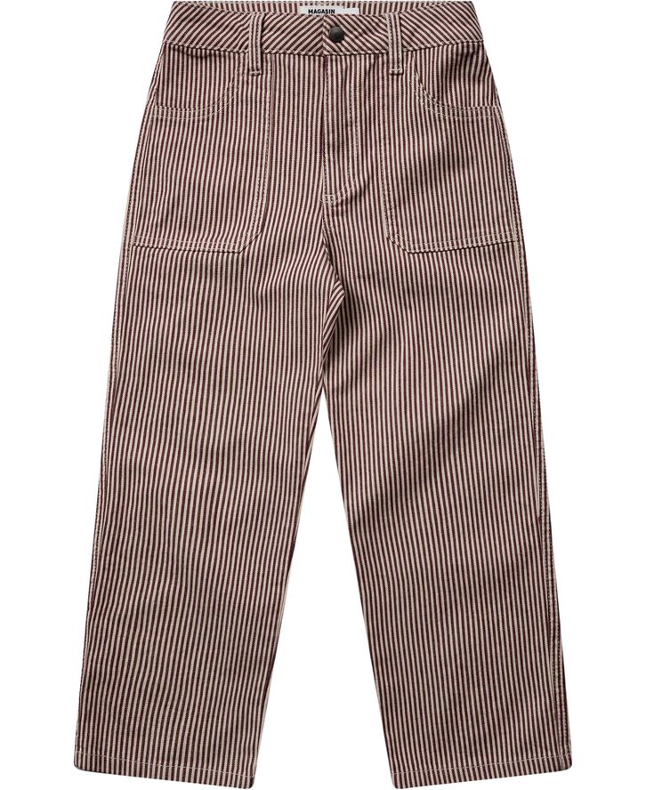 Magasin du Nord Collection Cooper 2 Bordeaux / white stripe