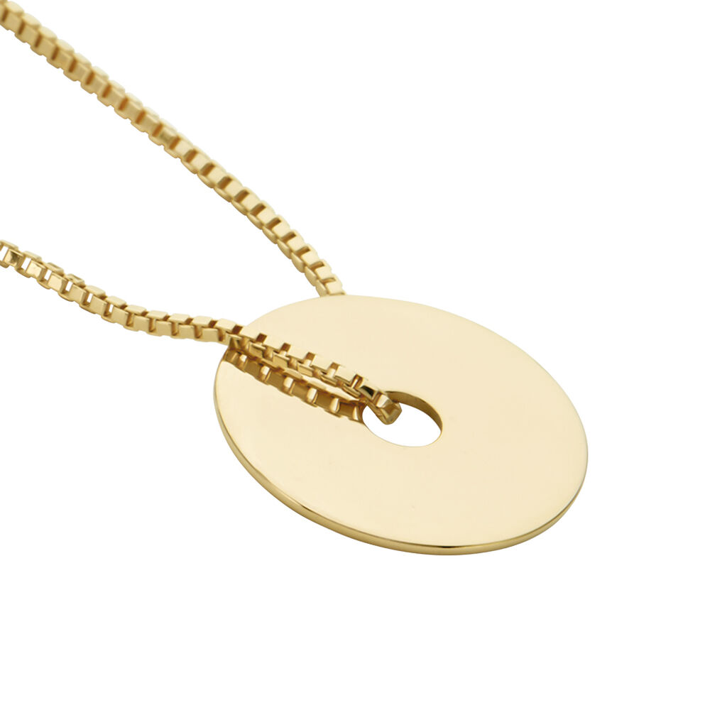 Collier Plaqué Or Jaune Cailean