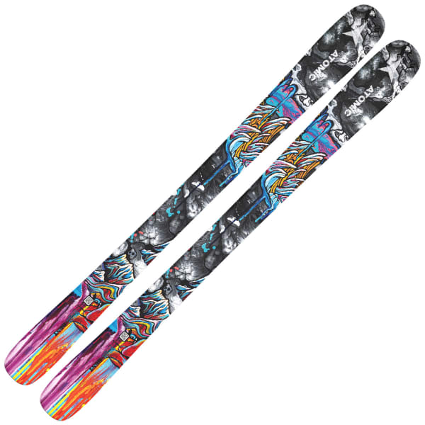 Ski ATOMIC BENT JR 110-130 BLACK/MULTICOLOR