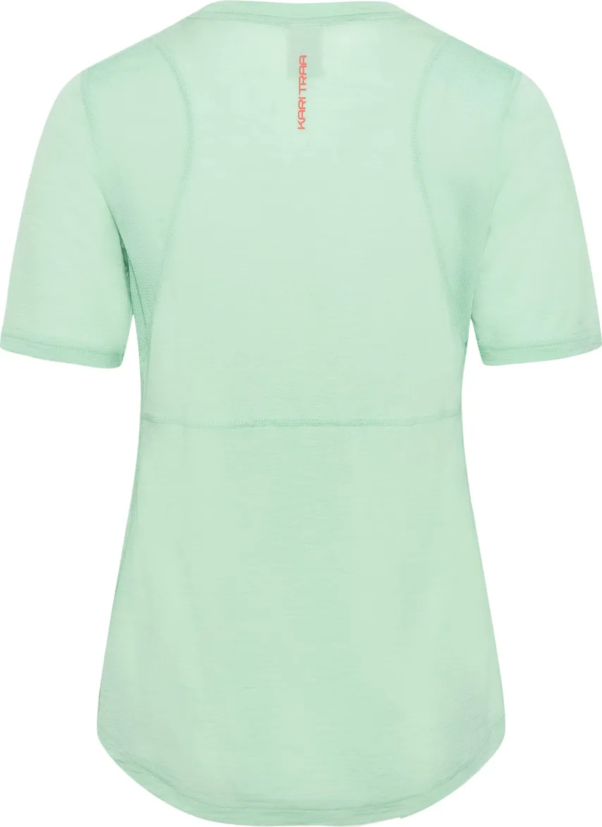 Kari Traa Embla Wool Tee Light Green
