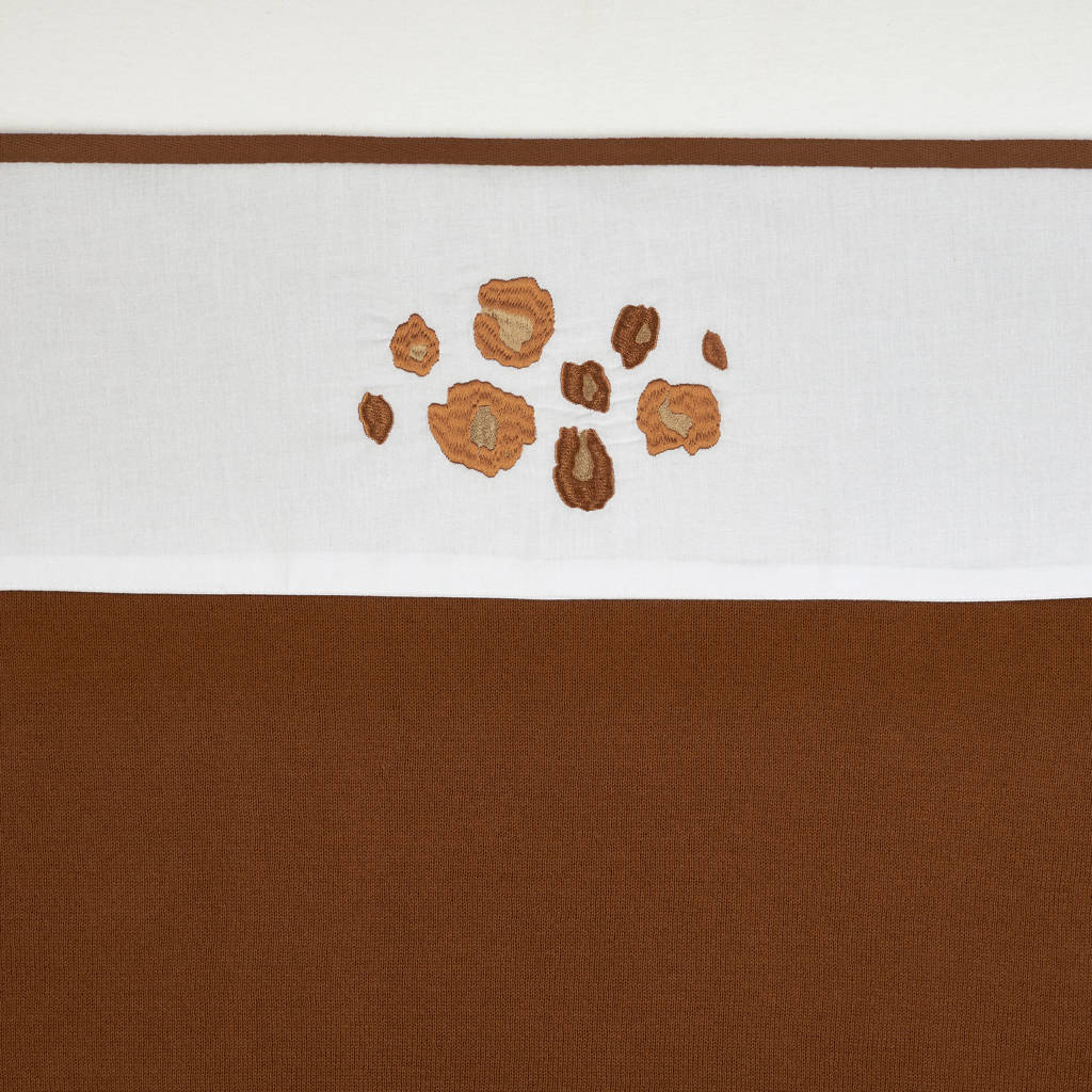 baby wieglaken Panter 75x100 cm camel