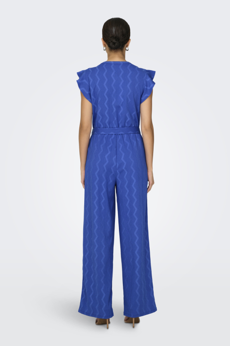 Only blauwe dames jumpsuit