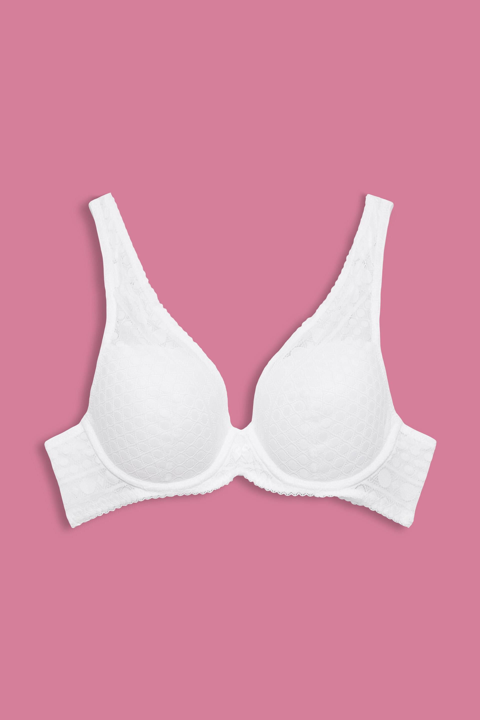 Bralette en dentelle à armatures