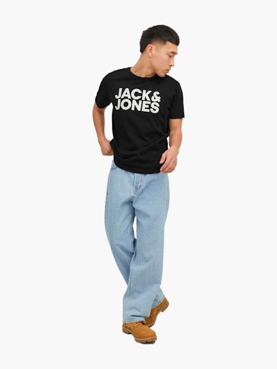 JACK & JONES T-Shirt Schwarz