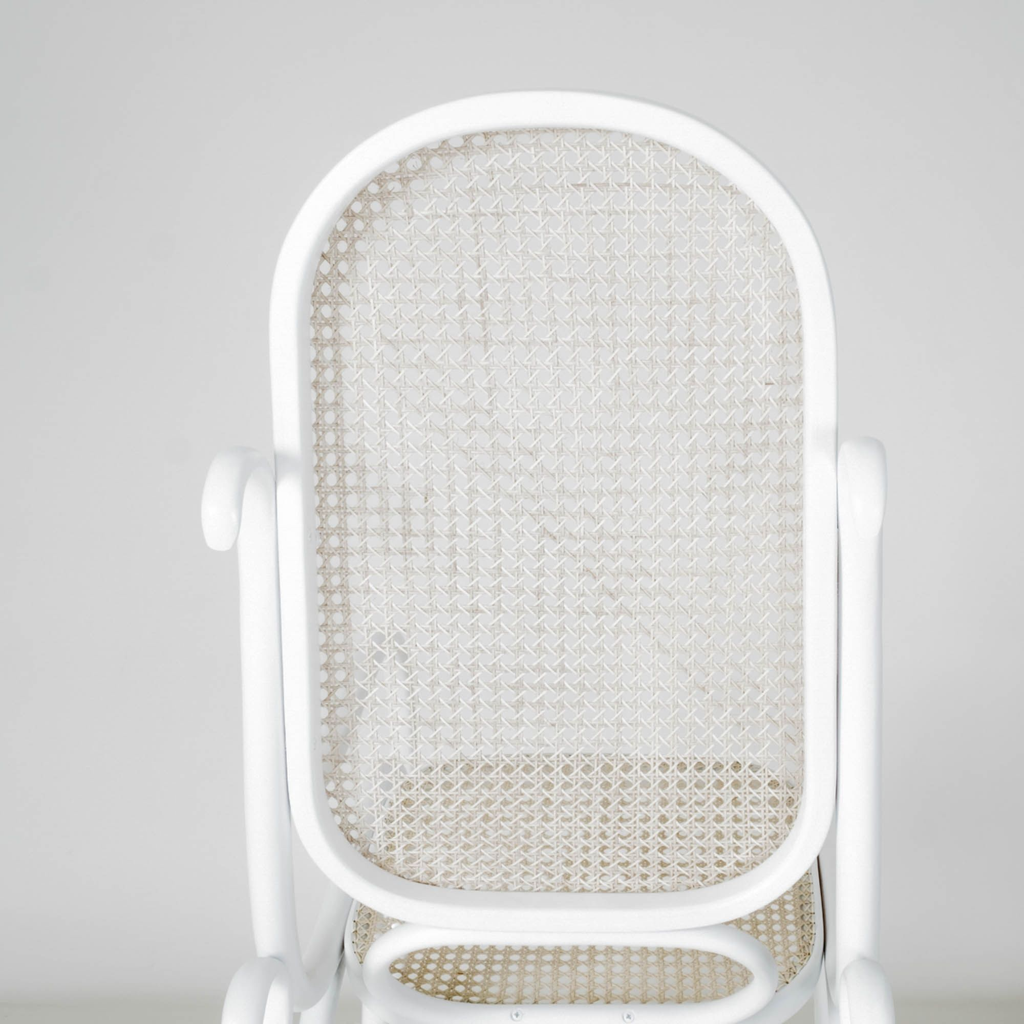 Schommelstoel Felicia Thonet Wit