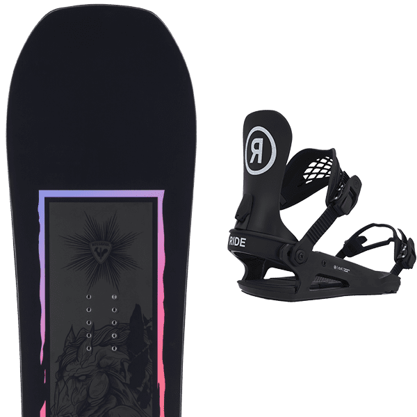 Pack snowboard ROSSIGNOL SAWBLADE + Fix