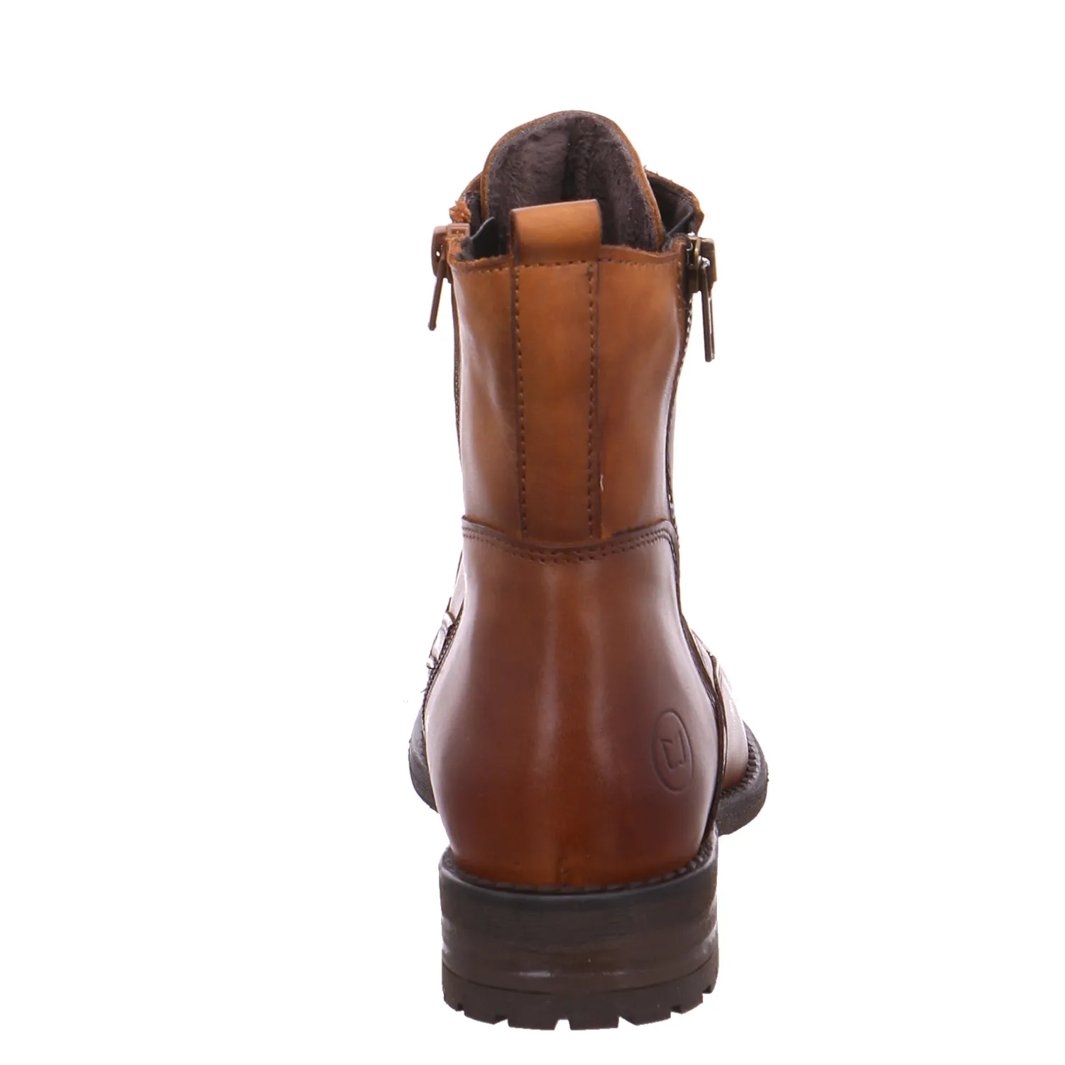 SCHUHENGEL Boot Cognac Leder