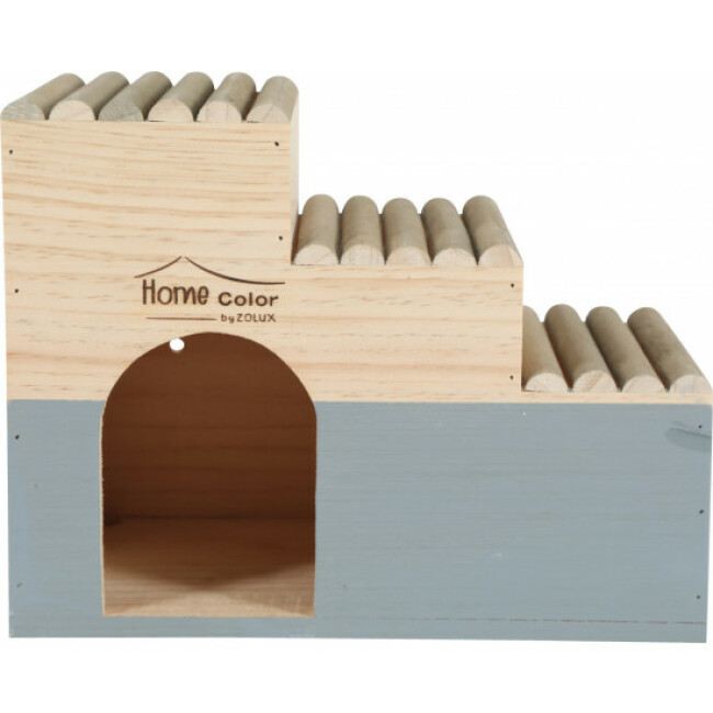 Maison abri toit rond en bois pour rongeur Zolux
