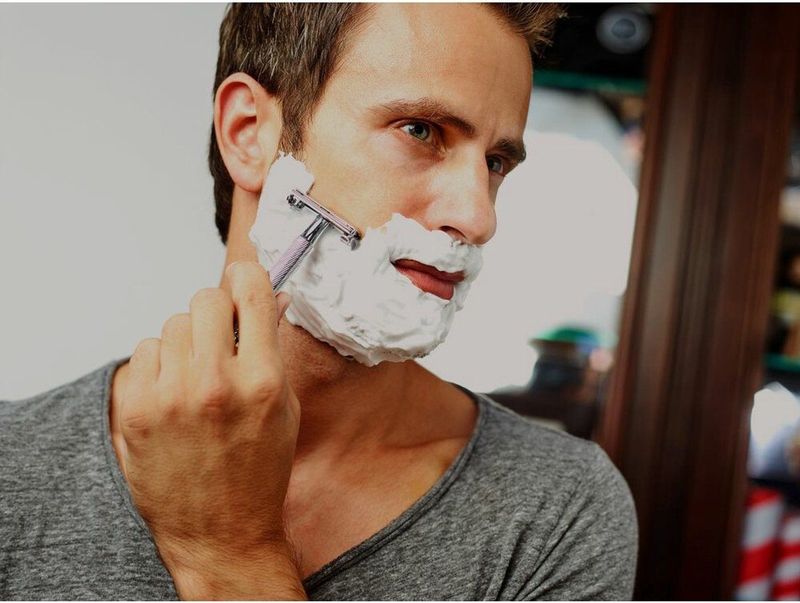 Wilkinson Sword - Barber's Style - Scheermes - Met 5 Navulmesjes - Veiligheidsscheermes