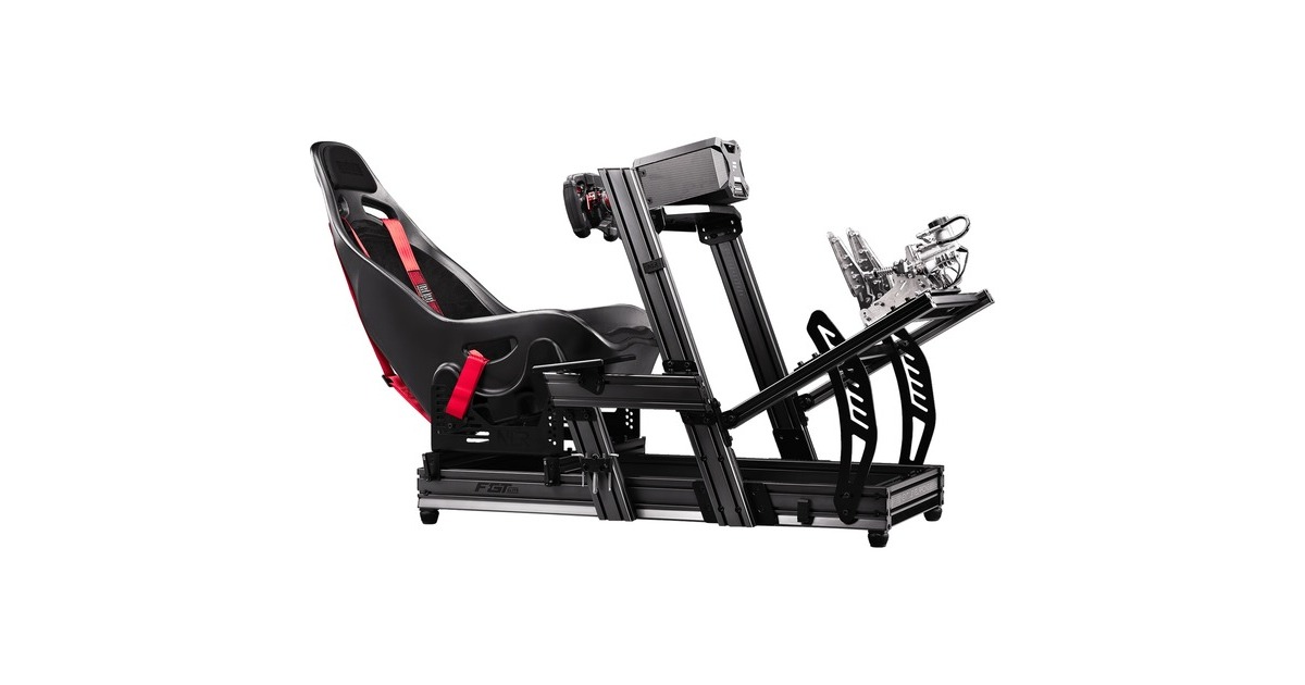 Next Level RacingF-GT Elite - Wheel Plate Edition racing simulator  (Zwart)
