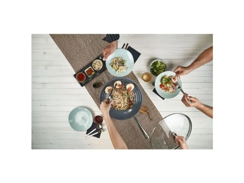 Zwilling 40992-032-0 Wok 32 cm, rustfrit stål, sølv