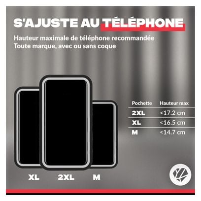 Shapeheart - Ceinture de sport magnétique (Téléphone XL)