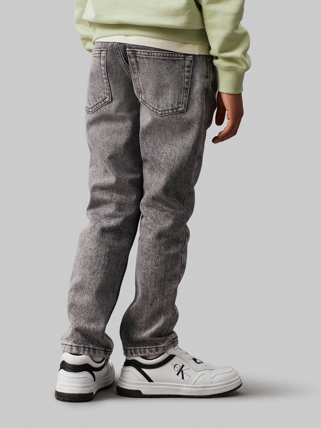 Calvin Klein straight leg jeans DAD washed modern grey