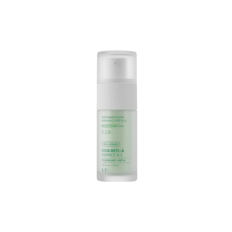 VT Cosmetics Cica Reti-A Essence 0,1 1% Gesichtsessenz mit Retinol 30 ml