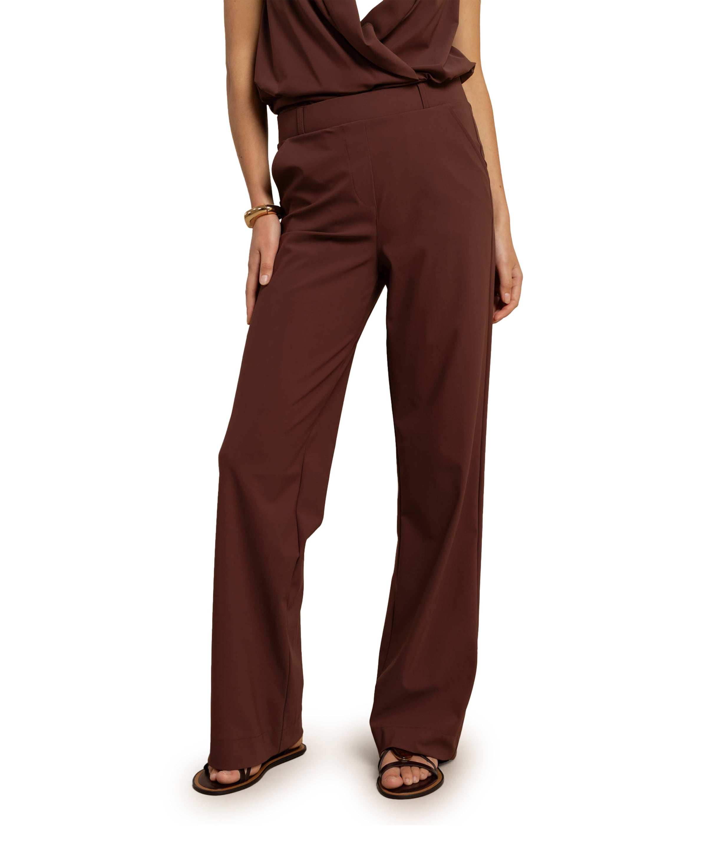 Studio Anneloes Marilon dames broek bruin