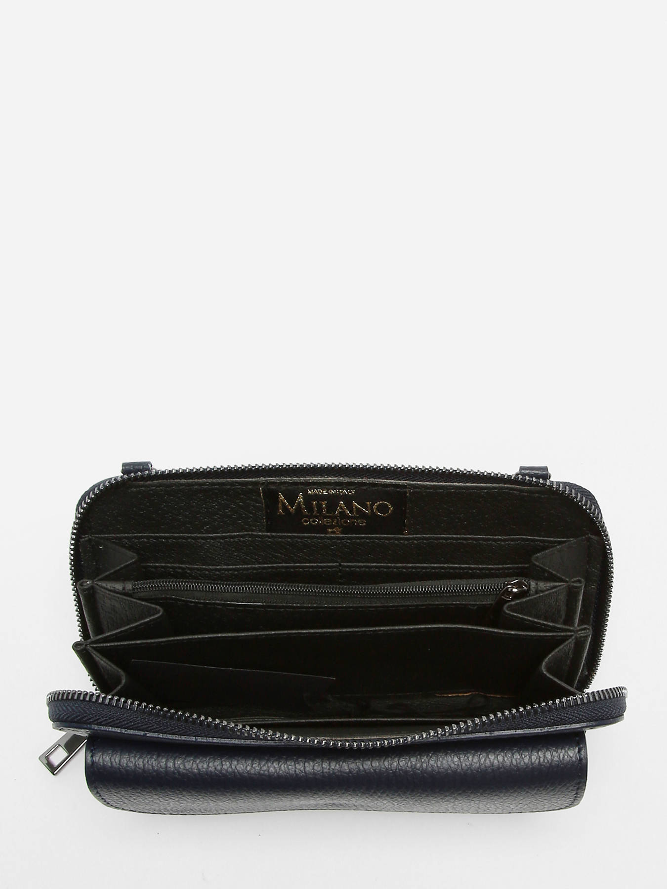 Sac bandoulire portefeuille Caviar cuir MILANO