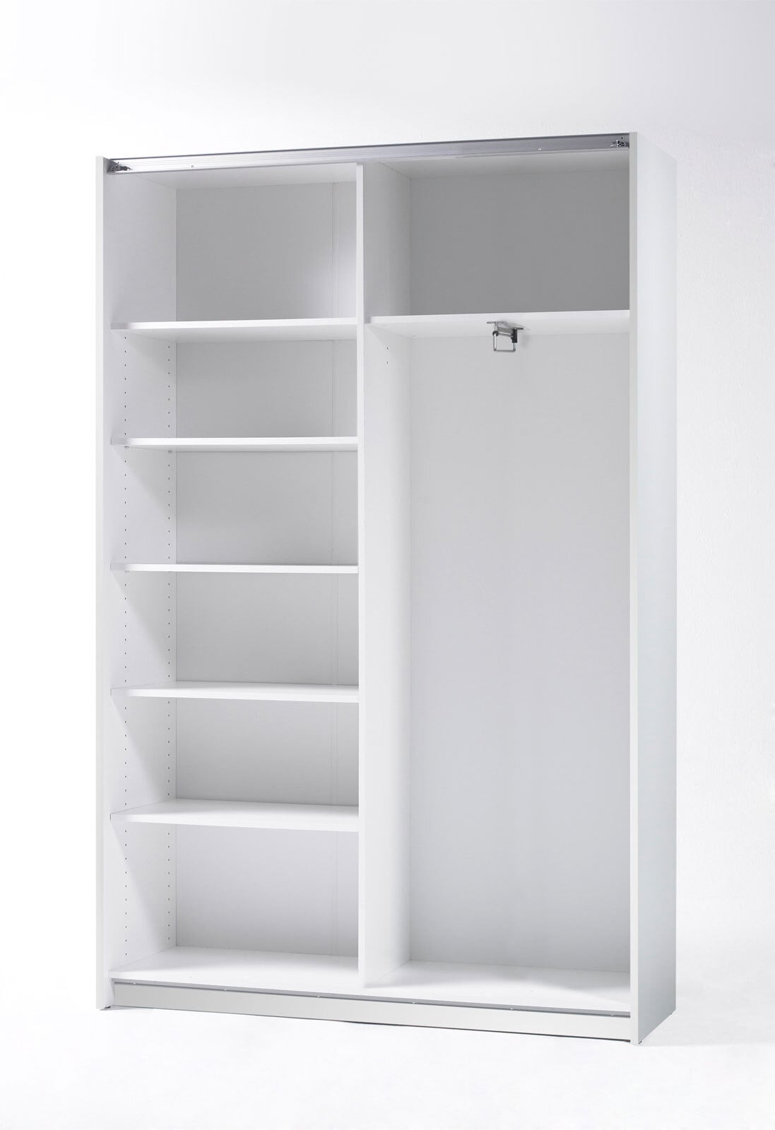 Wäscheschrank Fast, Dekorfolie Weiß