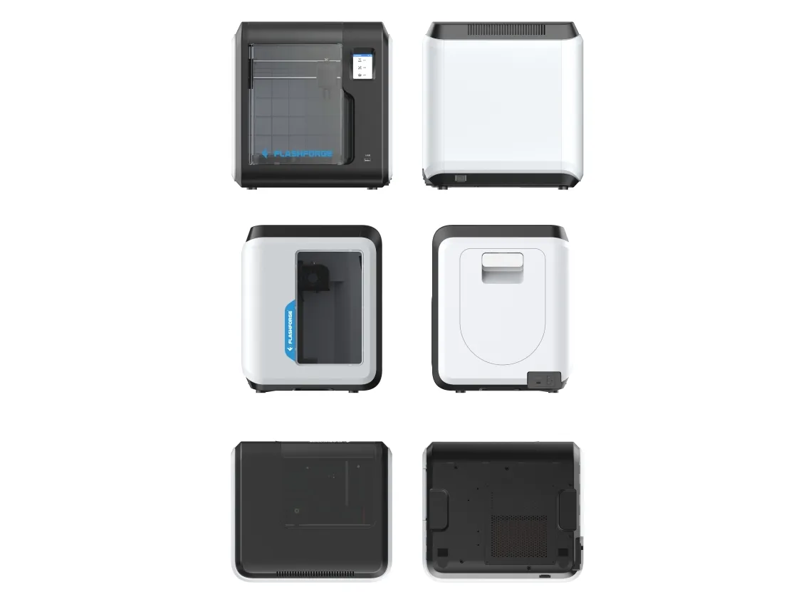 Flashforge Adventurer 3 - 3D printer - FFF - byggestørrelse op til 150 x 150 x 150 mm - lag: 0.05 mm - USB, Wi-Fi