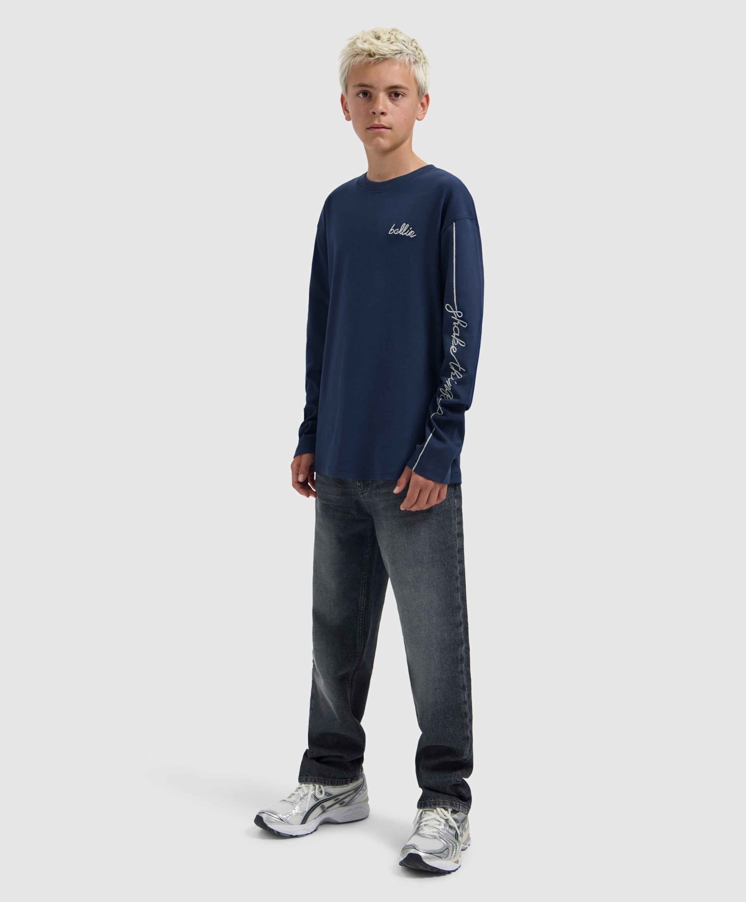 Ballin Jongens longsleeve blauw