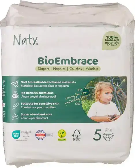 BioEmbrace luiers 5 (11-25 kg)