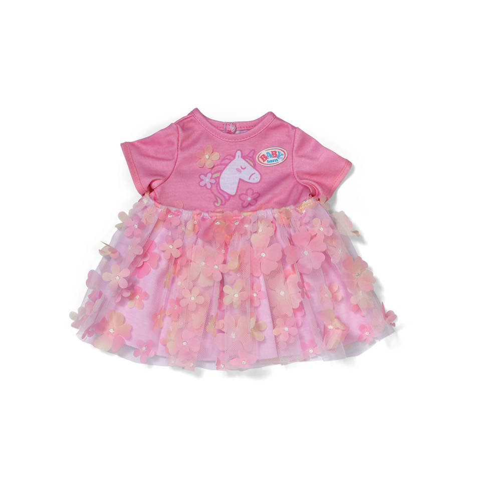 BABY born Blossom jurk - 43 cm