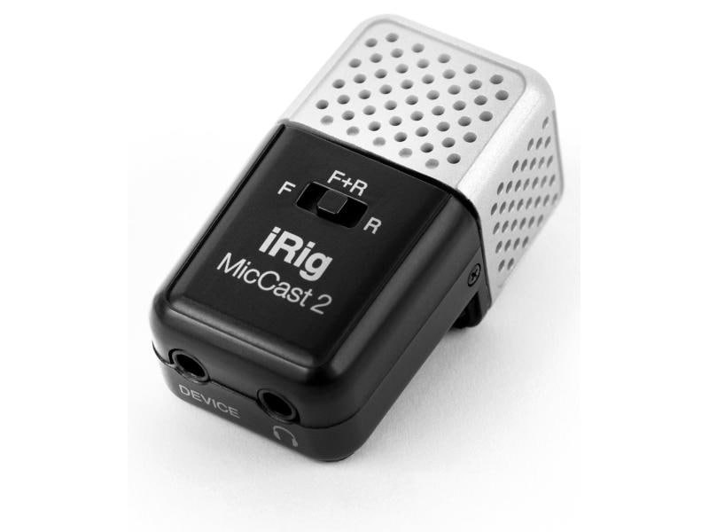 IK Multimedia Mikrofon iRig Mic Cast 2 Kompaktes Mikrofon für iOS & Android