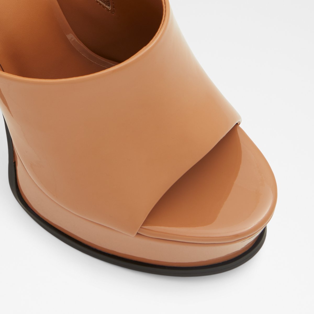 Savilla Dark Beige Women Mule Shoes