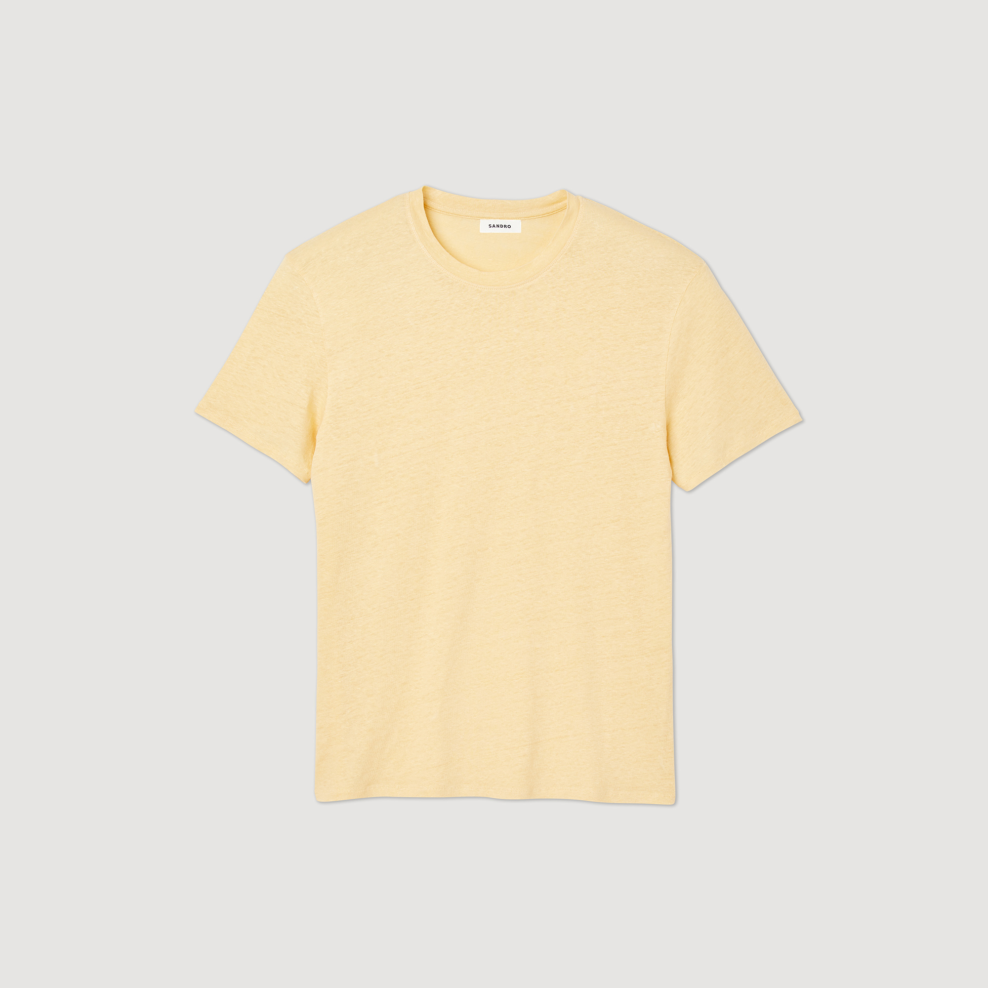 T-shirt en lin certifie
