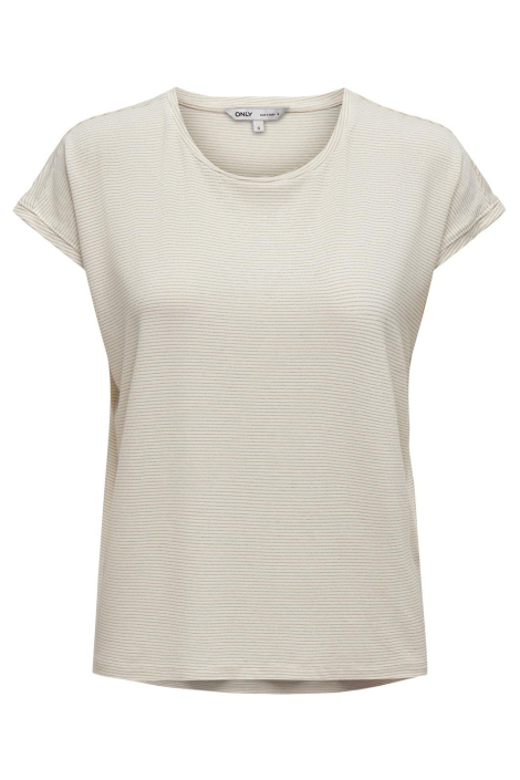Only beige dames t-shirt