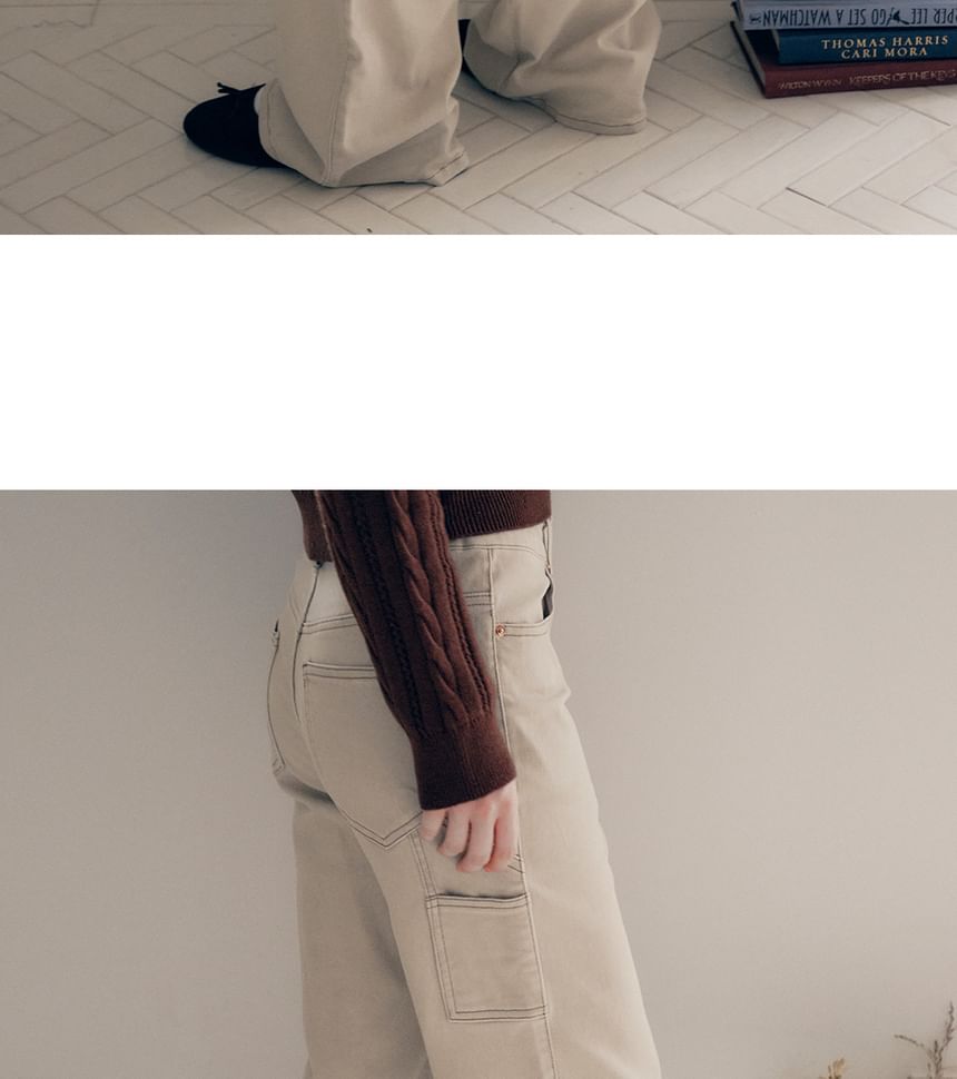 rolarola - Wijde Carpenterbroek (Beige)