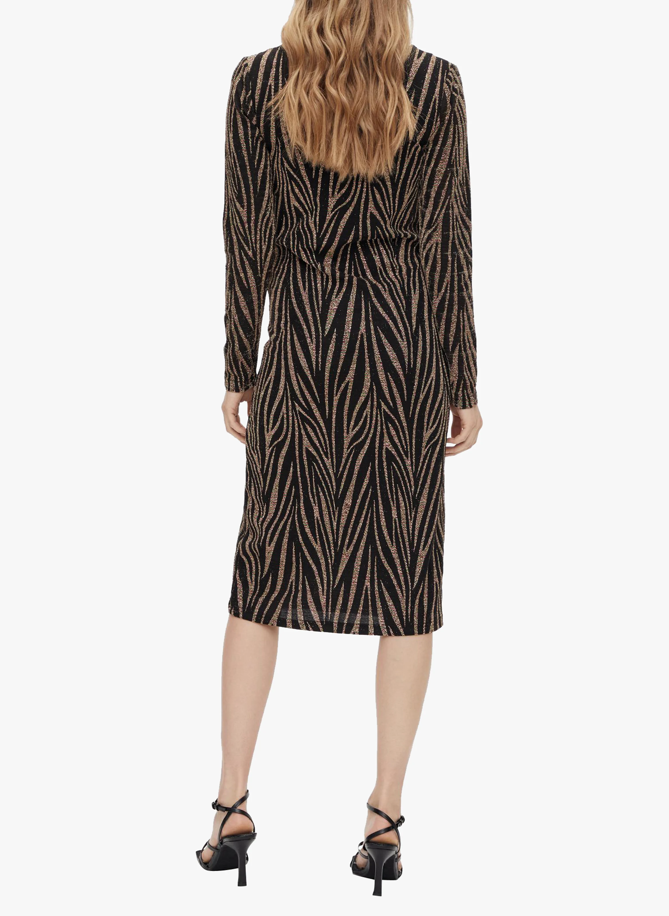 Robe de grossesse mi-longue | Noir