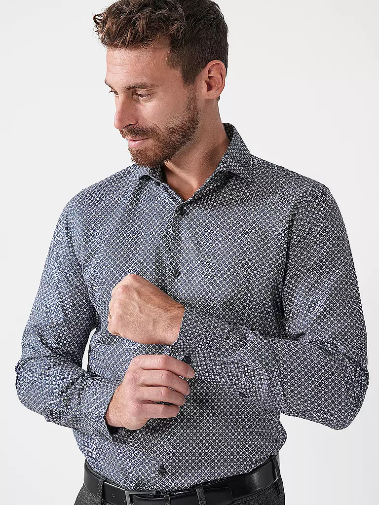 JOOP Hemd Slim Fit dunkelblau