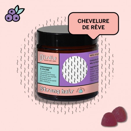 Birdie Nutrition Strong hair 1 mois