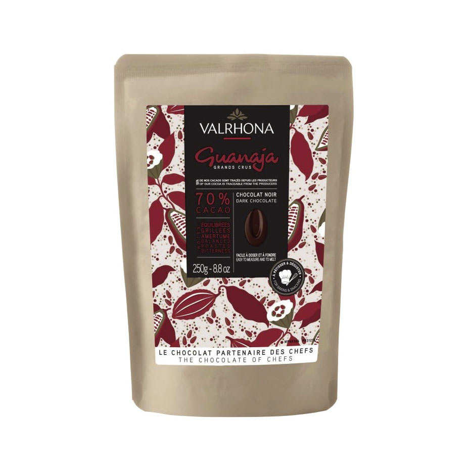 Fèves de chocolat noir à pâtisser 