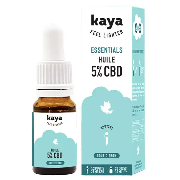 Óleo de CBD 5% Kaya Essentials 10ml
