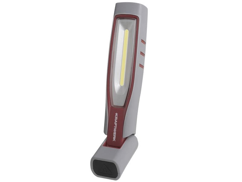Kraftwerk Handlampe Inspection 700, wiederaufladbar, 3.7 V, Leistungsstarke Handleuchte mit flexibler 180° klappbarer Lichtrichtung